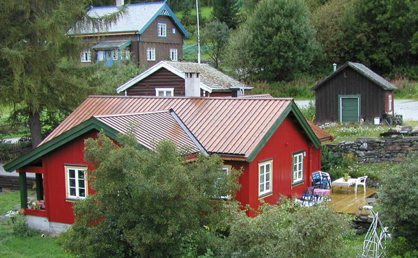 Дом в "глубинке" Норвегии.